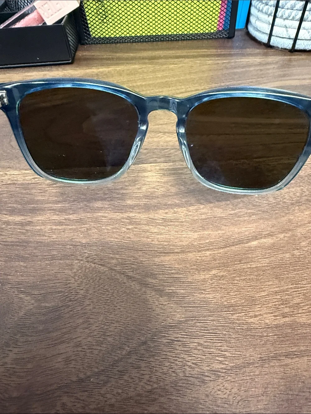 Costa Blue Frame Brown Lens Sunglasses